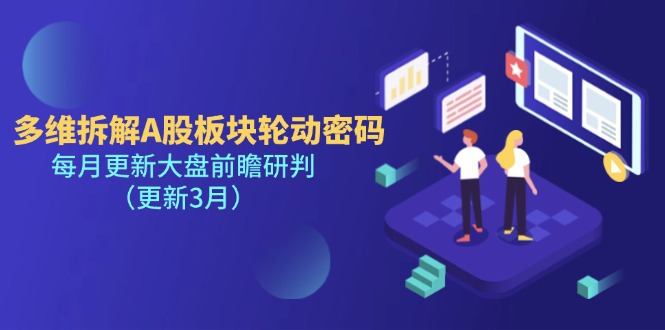 （14213期）多维拆解A股板块轮动密码，每月更新大盘前瞻研判（更新3月）-掘金阁